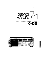 Luxman K-03-Service-Manual